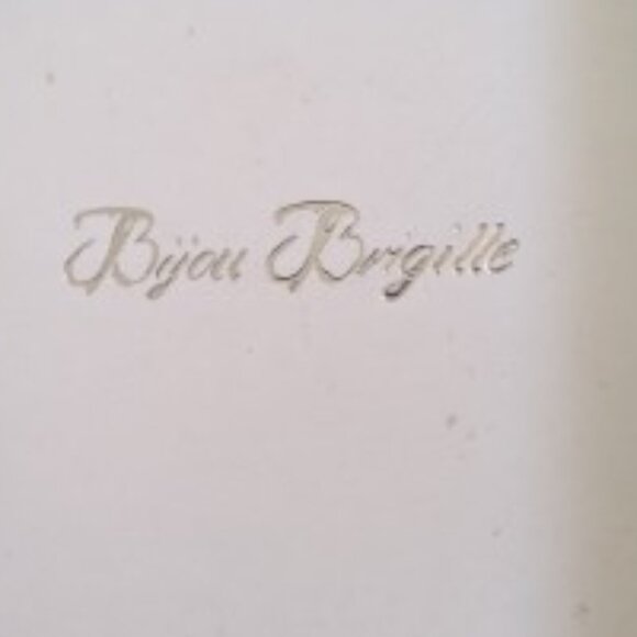 925 sterling silver circle necklace and earing set - NEW - Picture 4 of 4